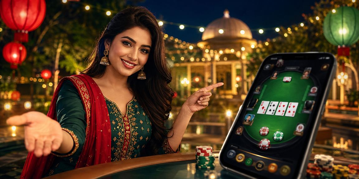 নিরাপদ পরিবেশে পোকার গেম উপভোগ করছেন একজন সদস্য
